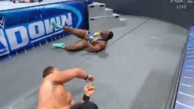 Big E on the ground