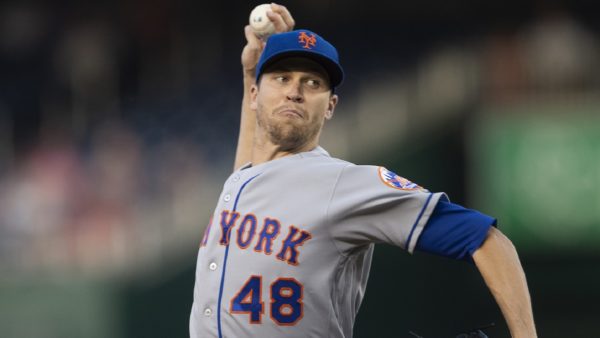 Jacob deGrom ready to throw