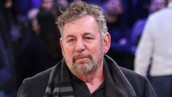 James Dolan looking on