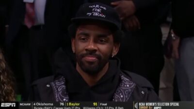 Kyrie Irving in attendance
