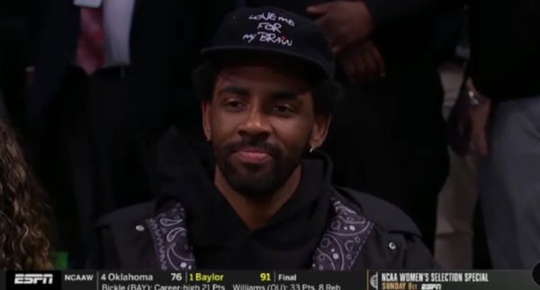 Kyrie Irving in attendance