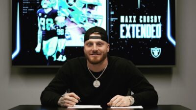Maxx Crosby signs a deal