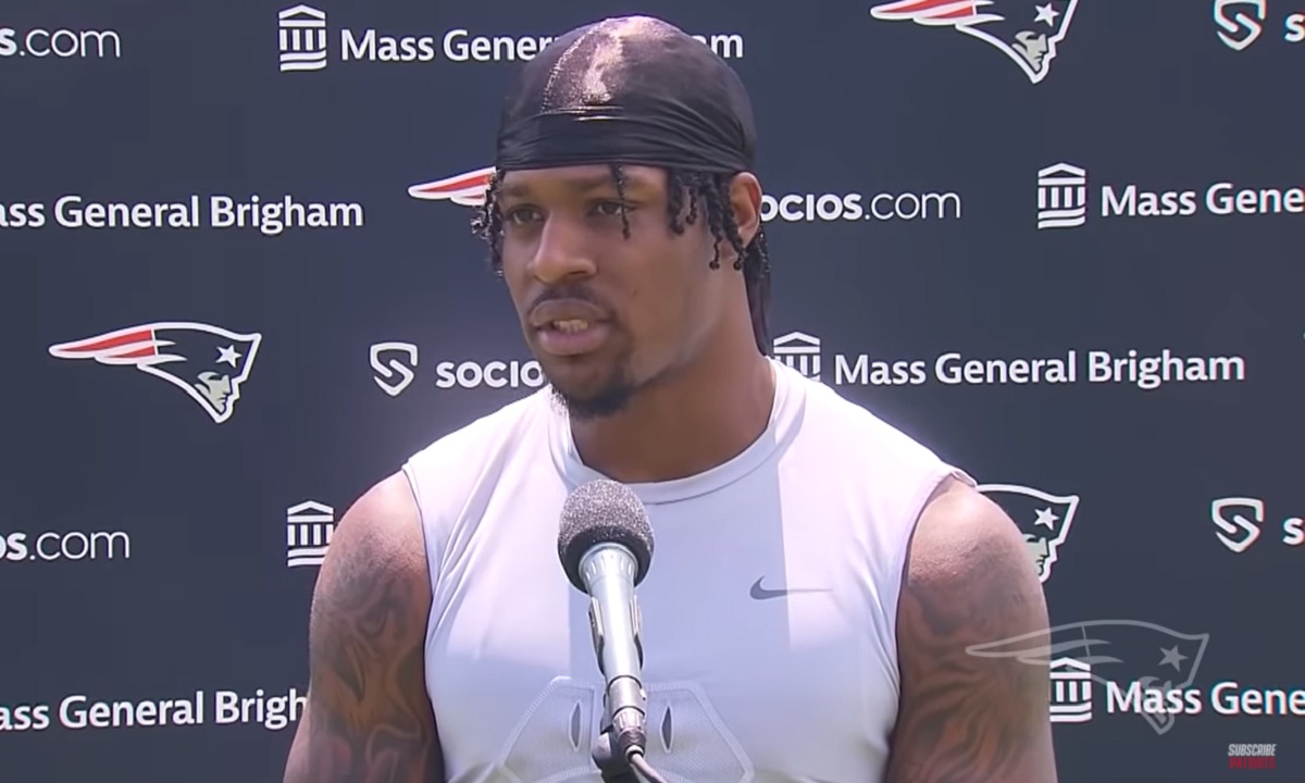 NKeal Harry at a press conference