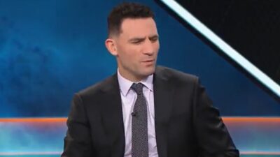 Paul Bissonnette on set