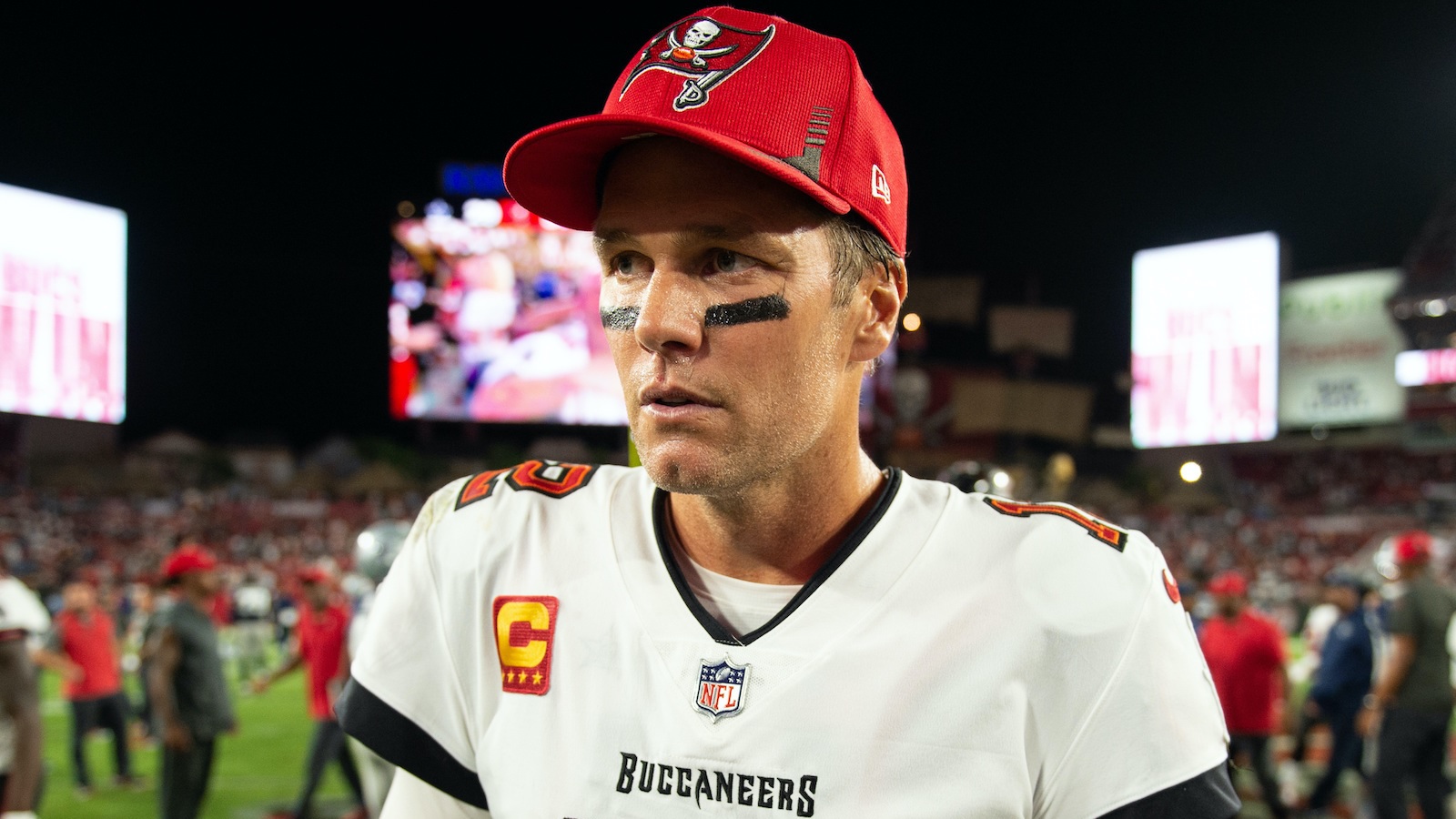 Tampa Bay Buccaneers are still trying to convince Tom Brady to