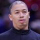 Tyronn Lue looking on