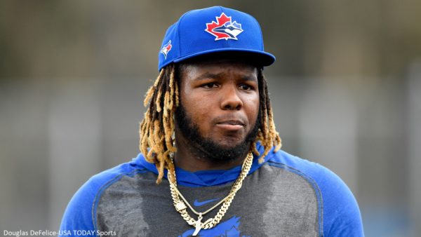 Vladimir Guerrero Jr in a hat