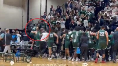 Will Martinez being restrained