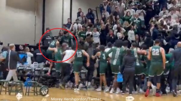 Will Martinez being restrained