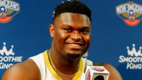 Zion Williamson smiling