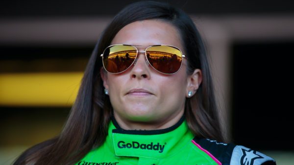 Danica Patrick before a race