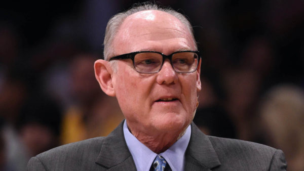 George Karl on the sideline