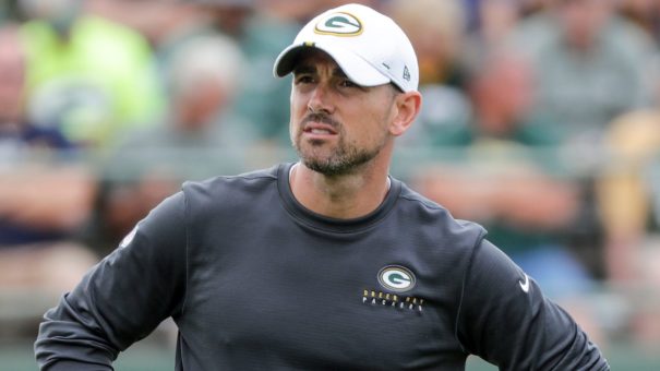 Matt LaFleur went viral for his comment on Anders Carlson