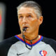 Scott Foster refs an NBA game