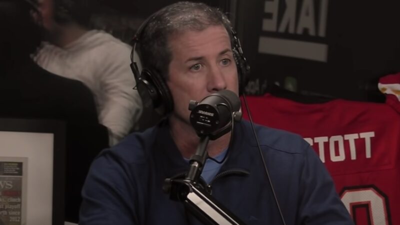 Tim Donaghy during an interview