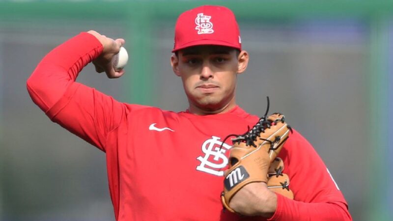 Jordan Hicks throwing