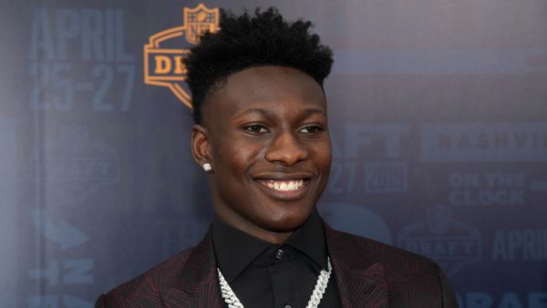 Marquise Brown smiling