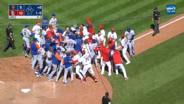 Mets Cardinals brawl