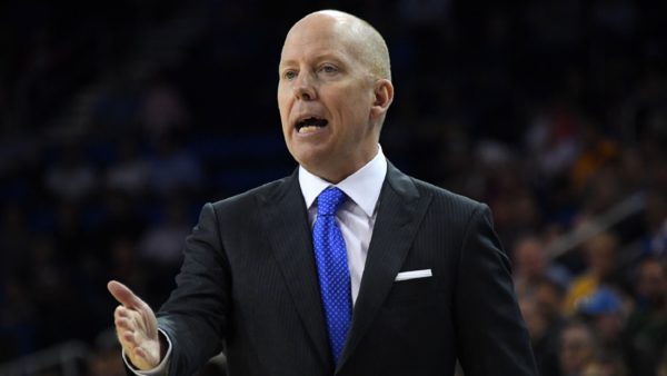 Mick Cronin in a suit