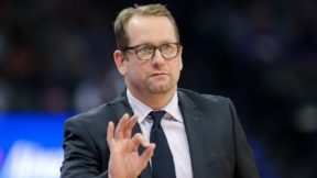 Nick Nurse in a suit