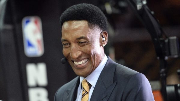 Scottie Pippen smiling