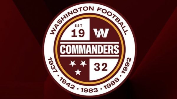 The Washington Commanders crest