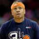 Allen Iverson standing on the court
