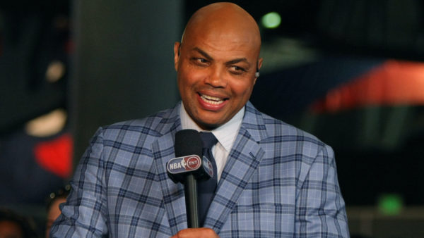 Charles Barkley on the sideline