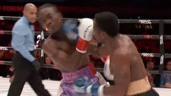 Evan Holyfield knocked out by Jurmain McDonald