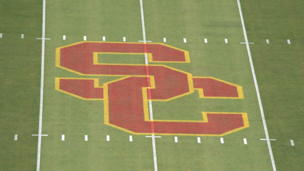 USC football field logo