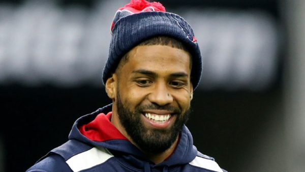 Arian Foster smiling