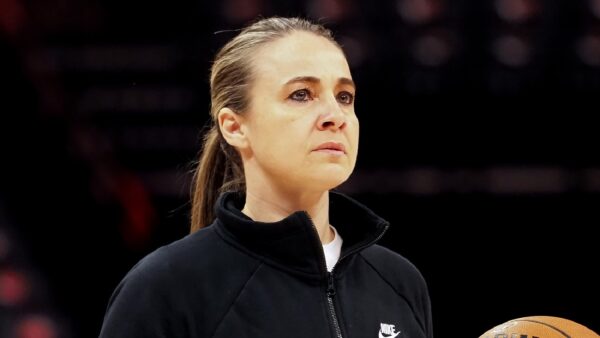 Becky Hammon looking on