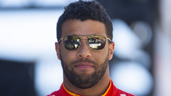 Bubba Wallace in sunglasses