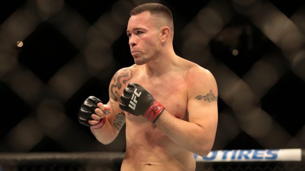 Colby Covington in the ring