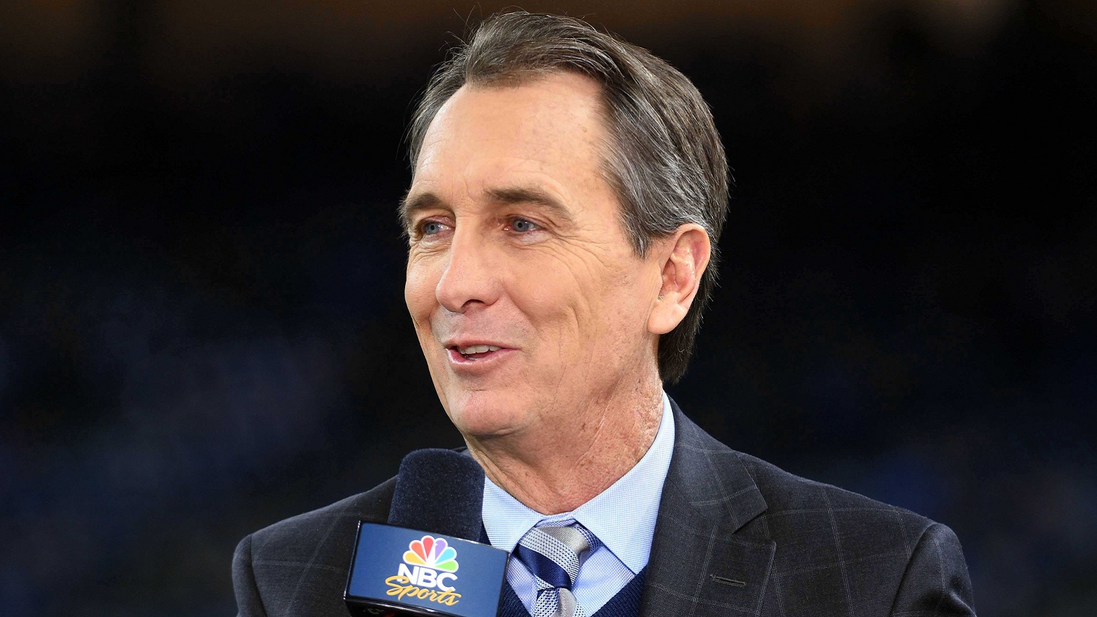 Cris Collinsworth catches himself after making 'Stone Age' reference