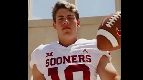 General Booty in an Oklahoma jersey