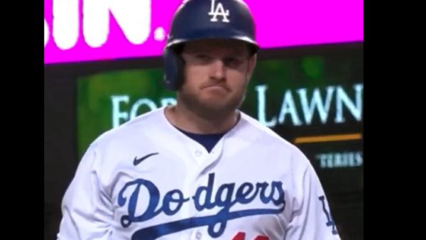 Max Muncy with a frown