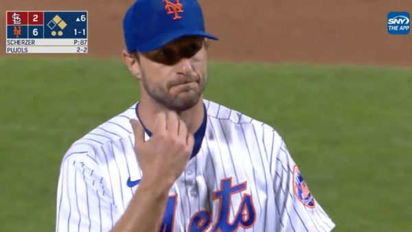 Max Scherzer signals he is done