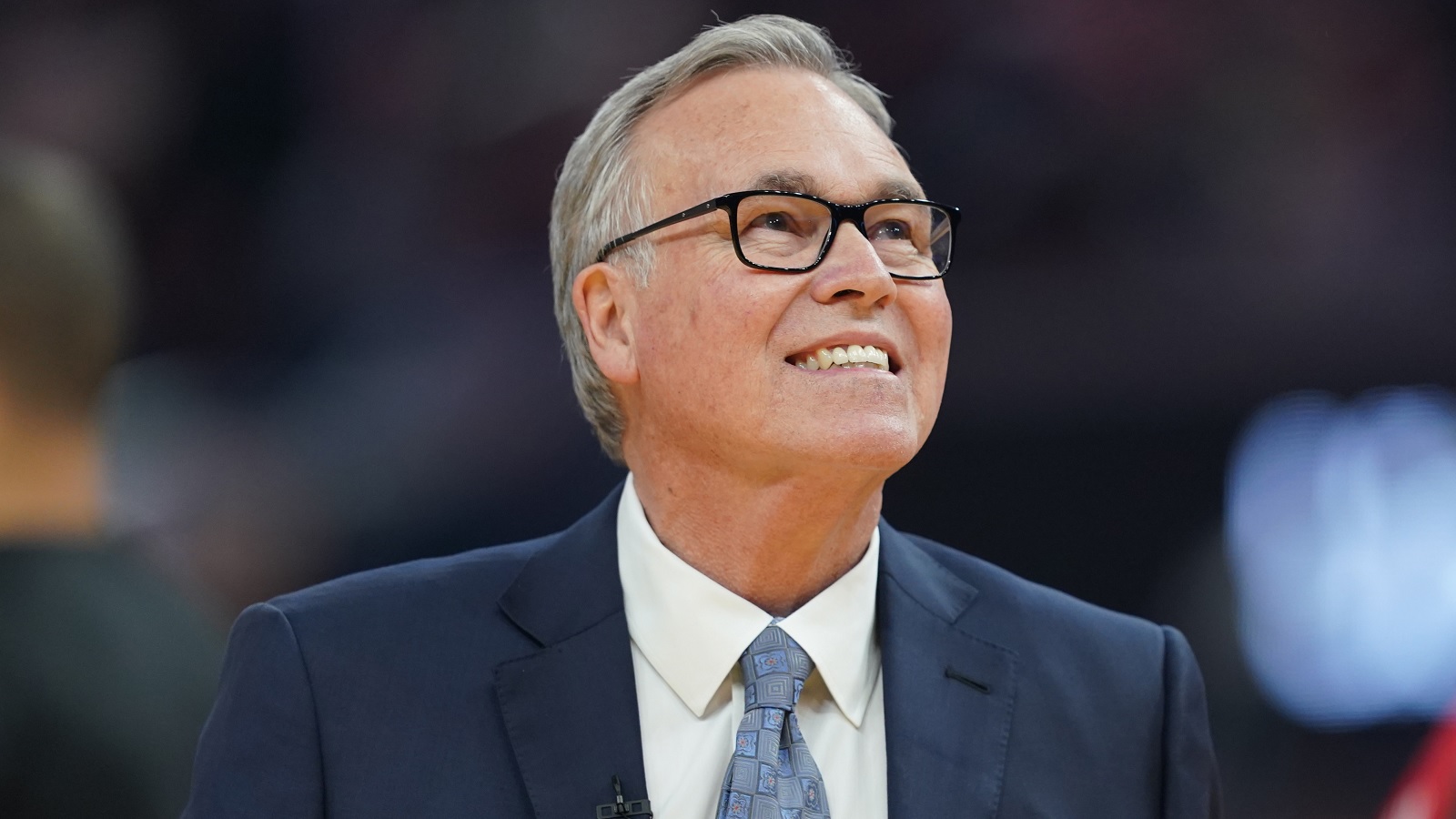 Mike D'Antoni in glasses