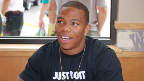 Ray Rice with a smile