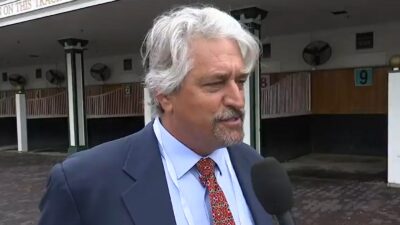 Steve Asmussen talking