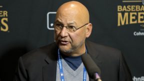 Terry Francona talks with the media