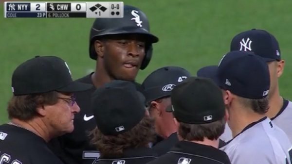 Tim Anderson talks to Josh Donaldson