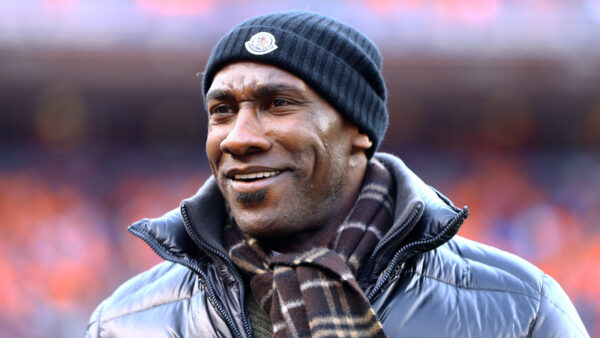 Shannon Sharpe smiling