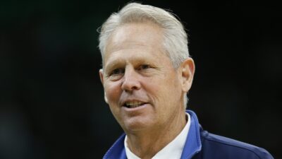 Danny Ainge smiles