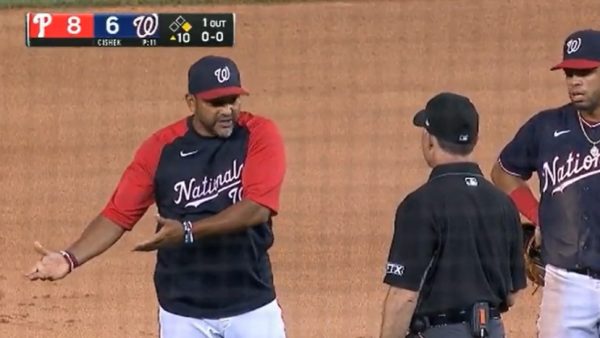 Dave Martinez complains