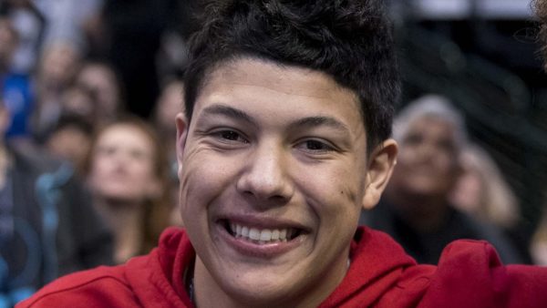 Jackson Mahomes smiling