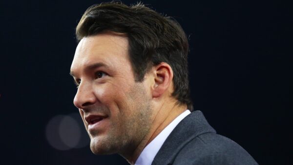 Tony Romo in a suit