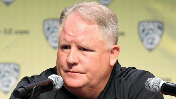 Chip Kelly at a press conference