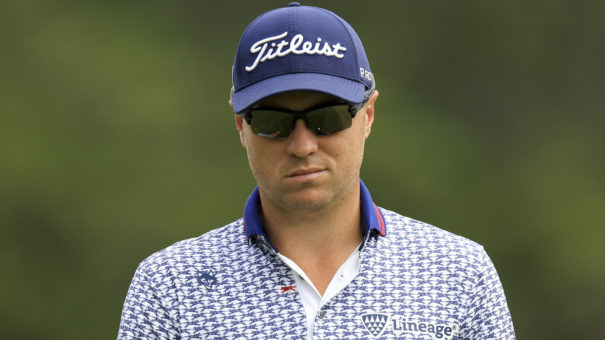 Look Justin Thomas wore some interesting pants at British Open